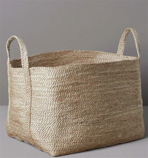 extra large woven storage baskets.